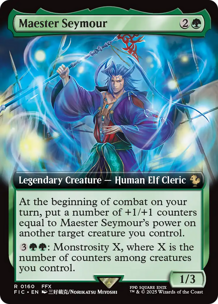 Maester Seymour (Extended Art) [FINAL FANTASY Commander] | Game Master's Emporium (The New GME)