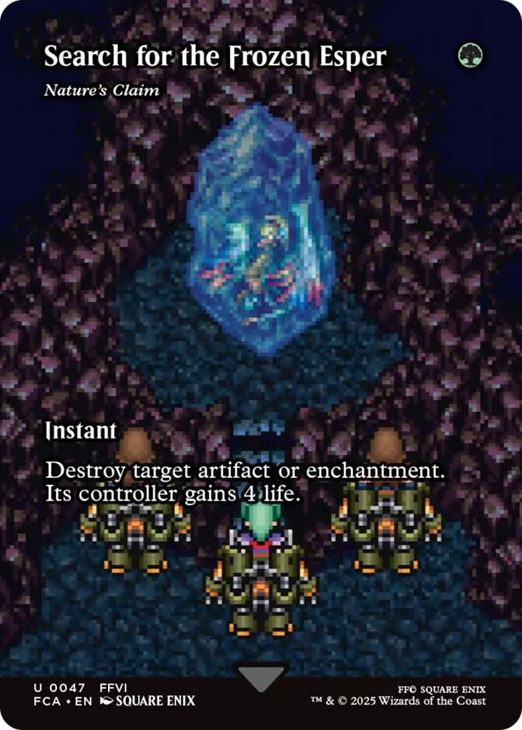 Search for the Frozen Esper - Nature's Claim (Showcase) [FINAL FANTASY : Through the Ages] | Game Master's Emporium (The New GME)