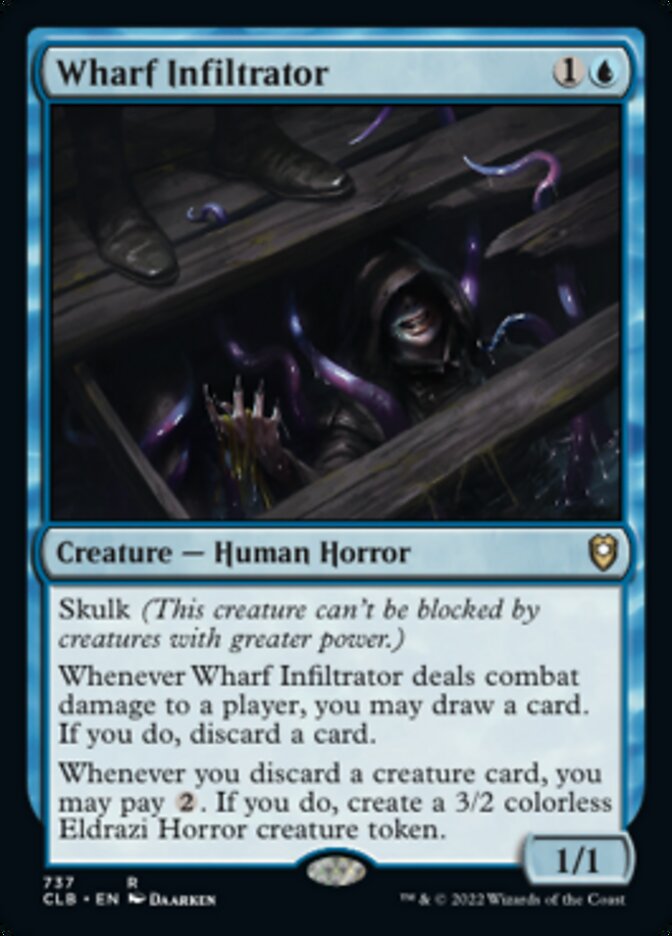 Wharf Infiltrator [Commander Legends: Battle for Baldur's Gate] | Game Master's Emporium (The New GME)