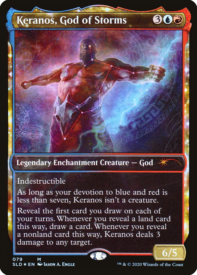 Keranos, God of Storms [Secret Lair Drop Series] | Game Master's Emporium (The New GME)