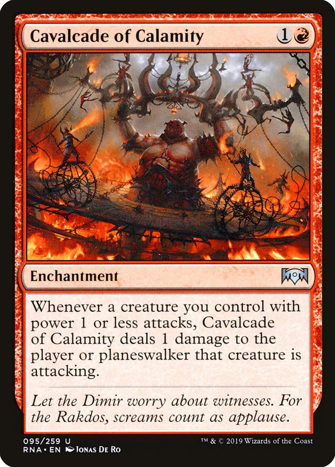 Cavalcade of Calamity [Ravnica Allegiance] | Game Master's Emporium (The New GME)
