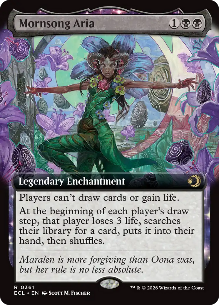 Mornsong Aria (Extended Art) [Lorwyn Eclipsed] | Game Master's Emporium (The New GME)