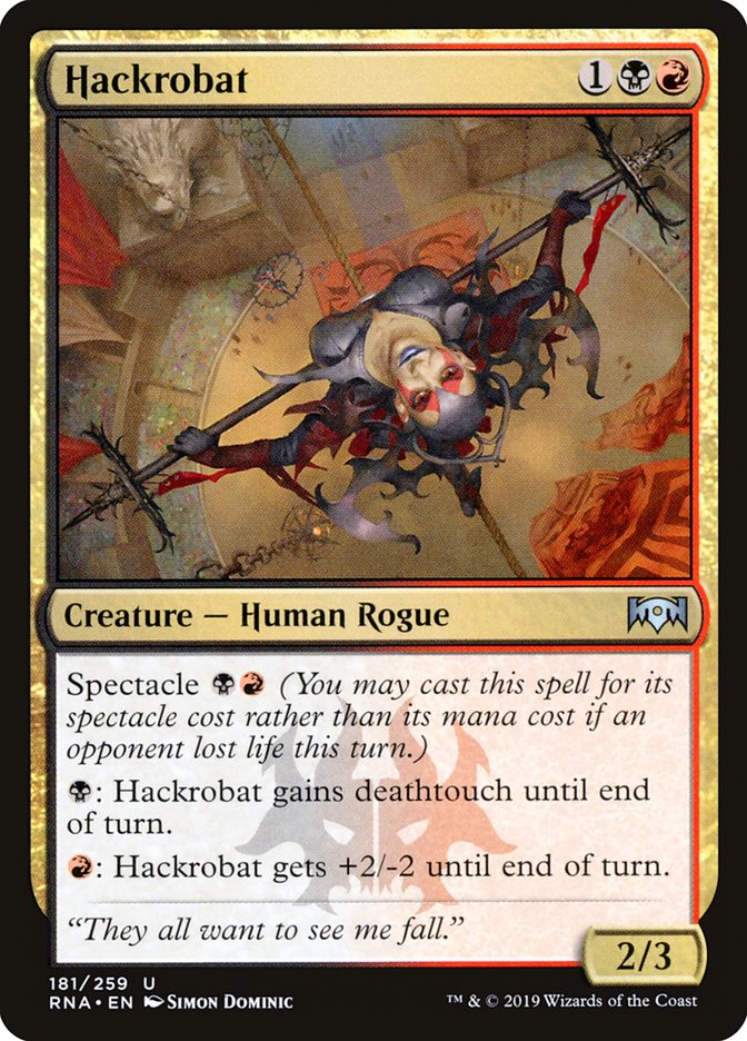 Hackrobat [Ravnica Allegiance] | Game Master's Emporium (The New GME)