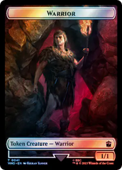Warrior // Treasure (0060) Double-Sided Token (Surge Foil) [Doctor Who Tokens] | Game Master's Emporium (The New GME)
