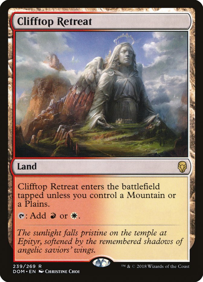 Clifftop Retreat [Dominaria] | Game Master's Emporium (The New GME)