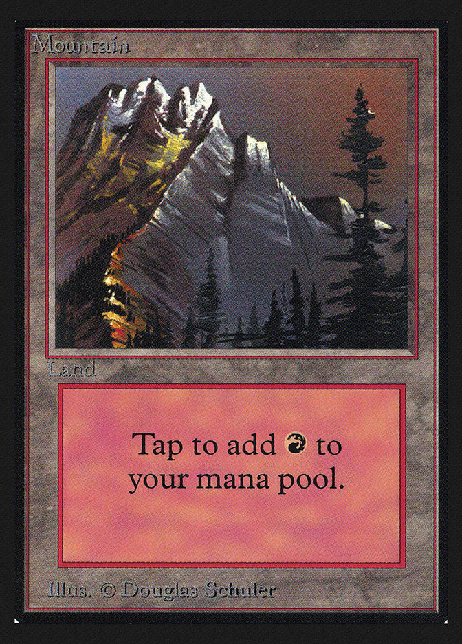 Mountain (Snow Top / Highest Point on Left) [Collectors' Edition] | Game Master's Emporium (The New GME)