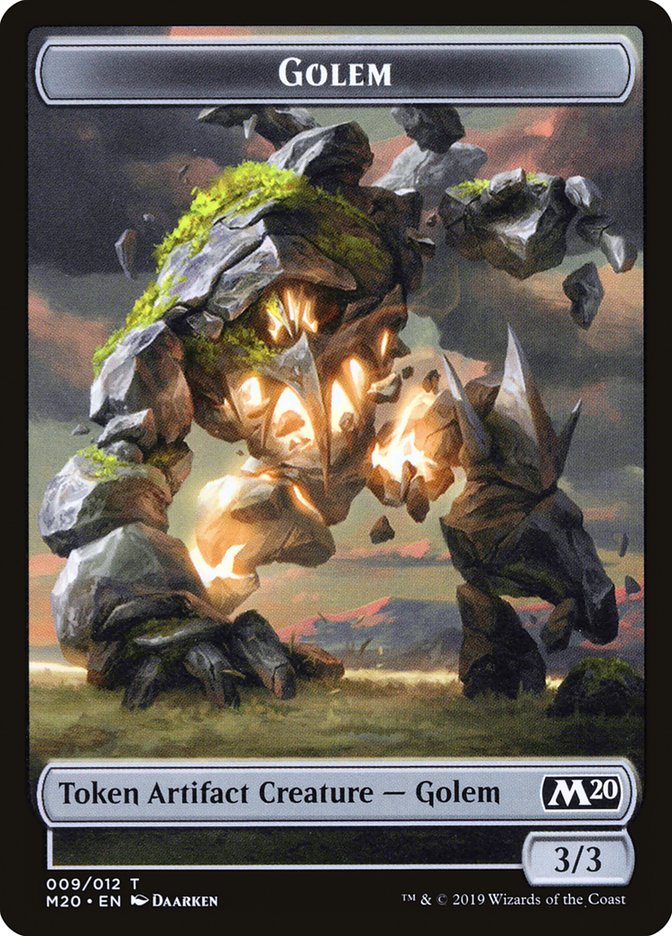 Golem Token [Core Set 2020 Tokens] | Game Master's Emporium (The New GME)