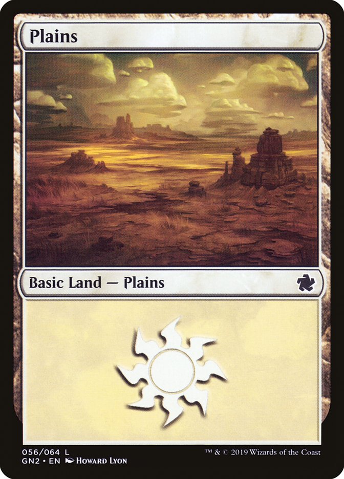 Plains (56) [Game Night 2019] | Game Master's Emporium (The New GME)