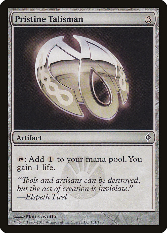 Pristine Talisman [New Phyrexia] | Game Master's Emporium (The New GME)