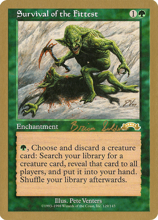 Survival of the Fittest (Brian Selden) [World Championship Decks 1998] | Game Master's Emporium (The New GME)