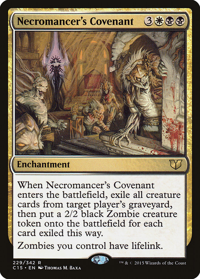 Necromancer's Covenant [Commander 2015] | Game Master's Emporium (The New GME)