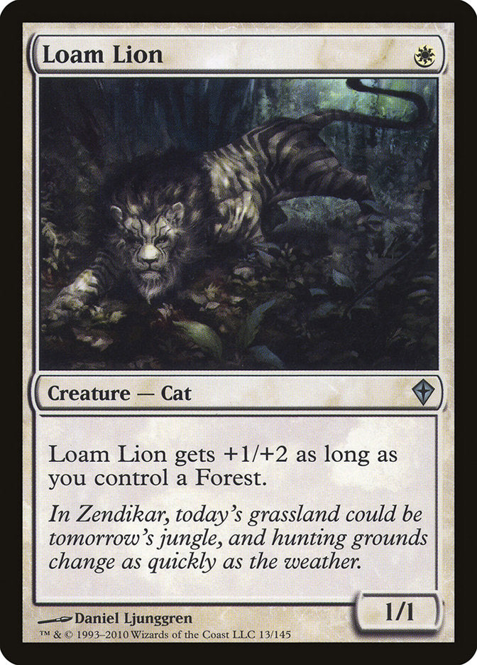 Loam Lion [Worldwake] | Game Master's Emporium (The New GME)