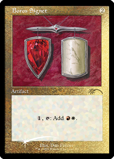 Boros Signet (Retro) (Foil Etched) [Secret Lair Drop Series] | Game Master's Emporium (The New GME)