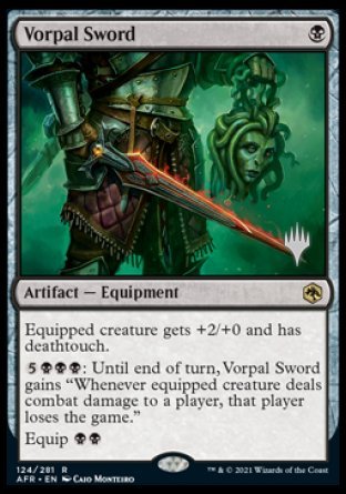 Vorpal Sword (Promo Pack) [Dungeons & Dragons: Adventures in the Forgotten Realms Promos] | Game Master's Emporium (The New GME)