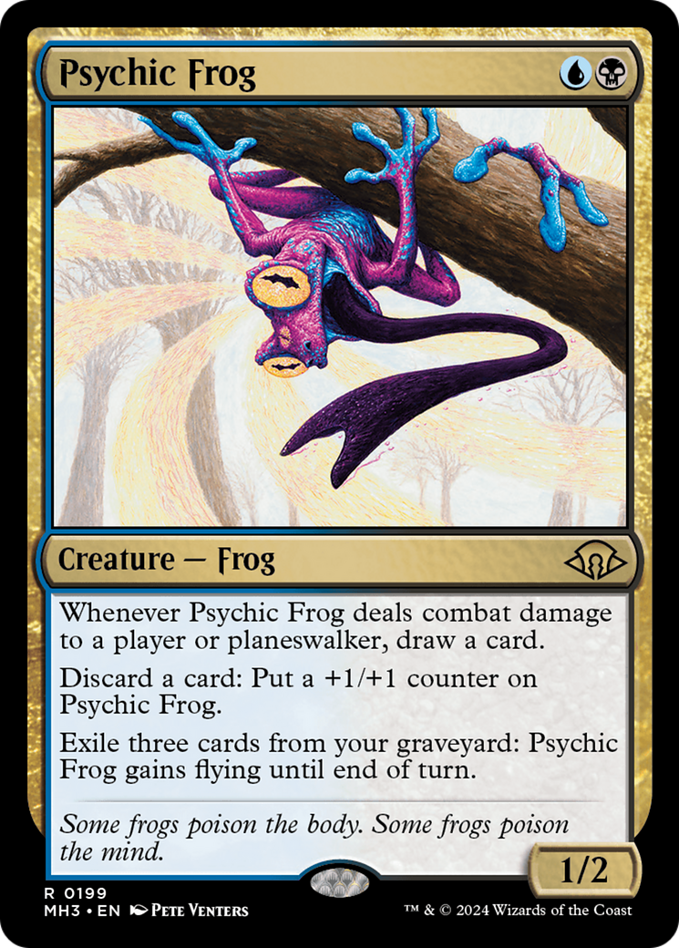 Psychic Frog [Modern Horizons 3] | Game Master's Emporium (The New GME)