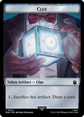 Human Rogue // Clue (0022) Double-Sided Token [Doctor Who Tokens] | Game Master's Emporium (The New GME)