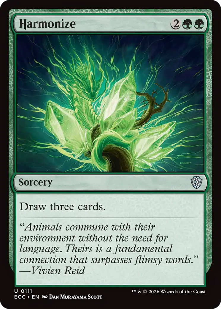 Harmonize [Lorwyn Eclipsed Commander] | Game Master's Emporium (The New GME)