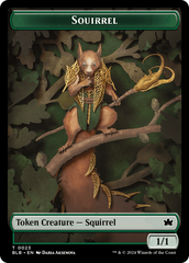 Squirrel // Food Double-Sided Token [Bloomburrow Tokens] | Game Master's Emporium (The New GME)