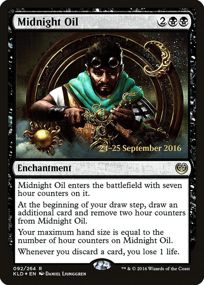Midnight Oil [Kaladesh Prerelease Promos] | Game Master's Emporium (The New GME)