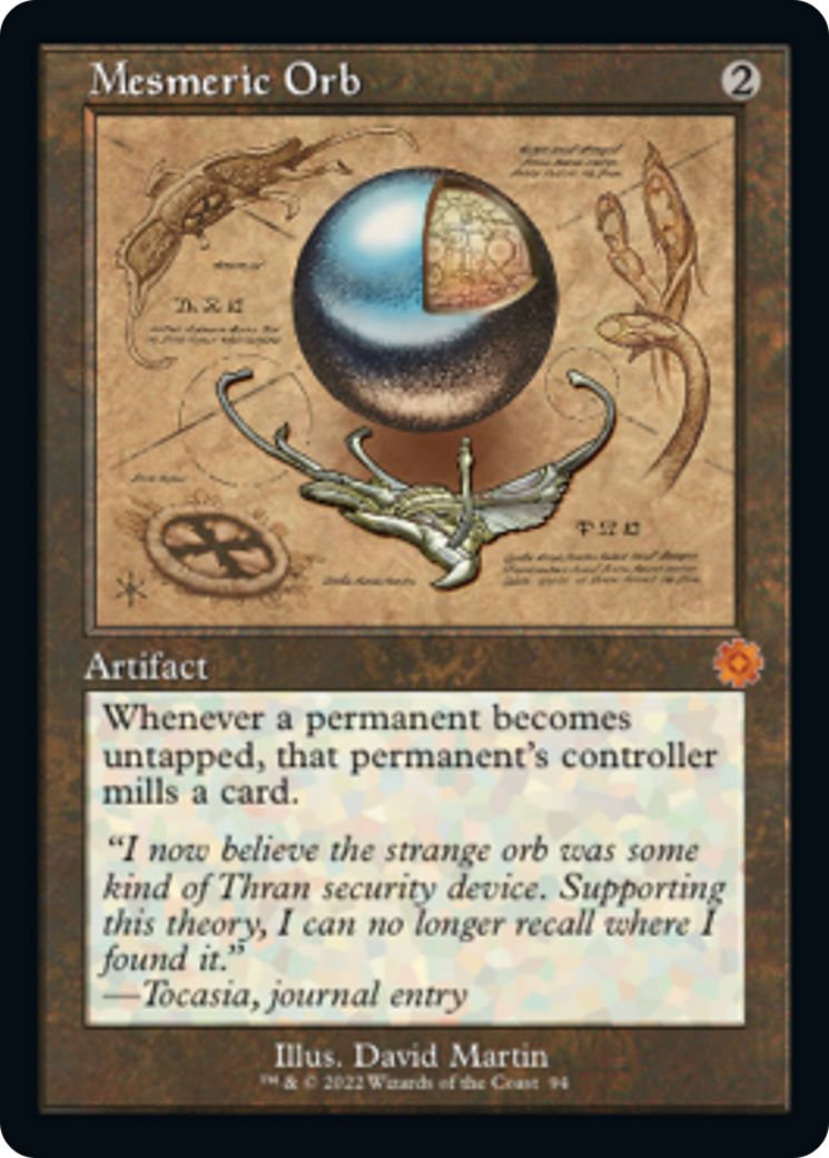 Mesmeric Orb (Retro Schematic) [The Brothers' War Retro Artifacts] | Game Master's Emporium (The New GME)
