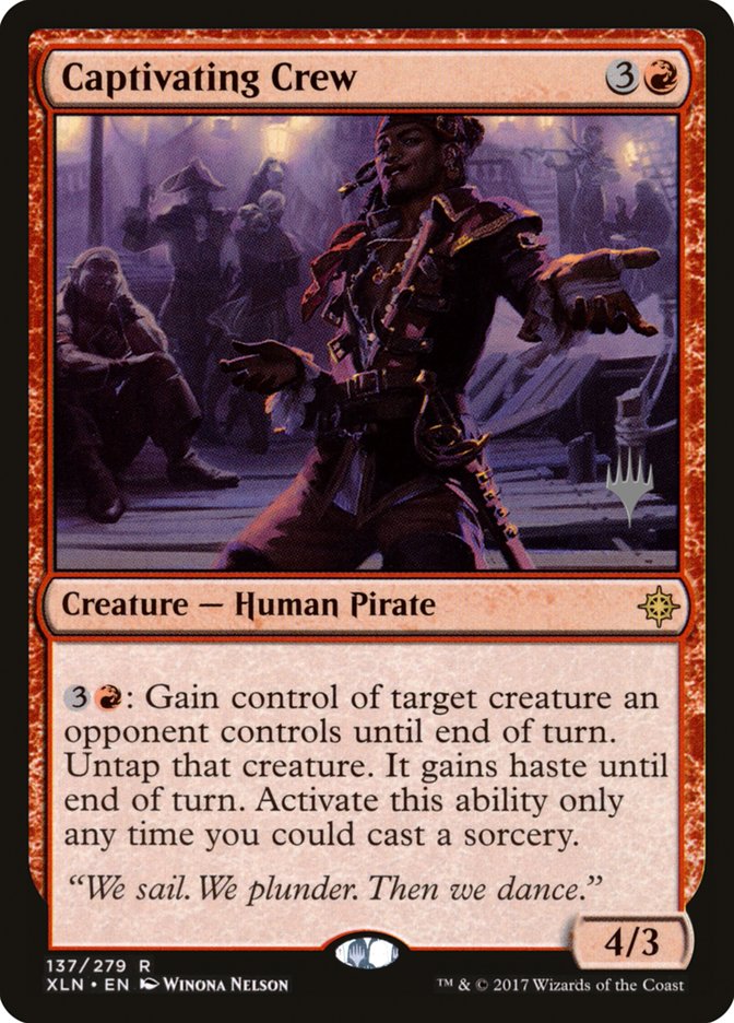 Captivating Crew (Promo Pack) [Ixalan Promos] | Game Master's Emporium (The New GME)