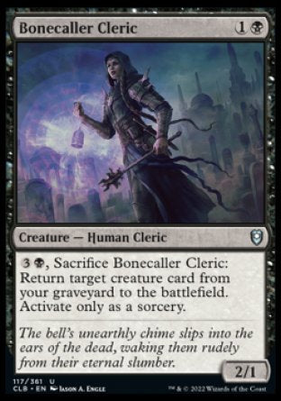 Bonecaller Cleric [Commander Legends: Battle for Baldur's Gate] | Game Master's Emporium (The New GME)