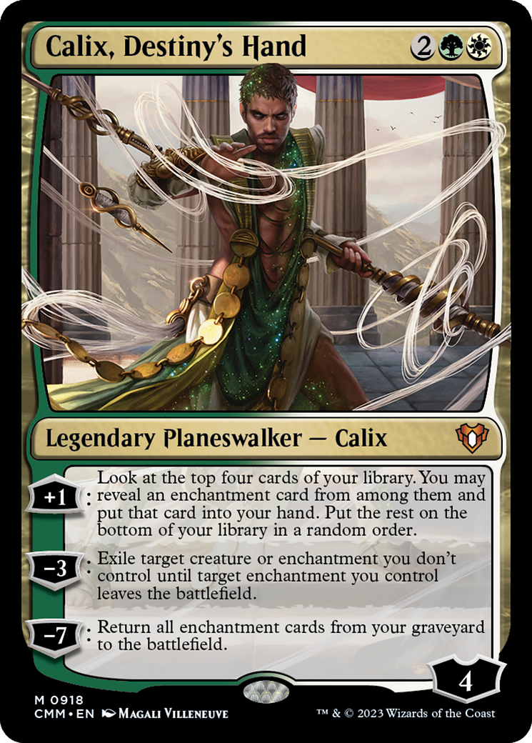 Calix, Destiny's Hand [Commander Masters] | Game Master's Emporium (The New GME)