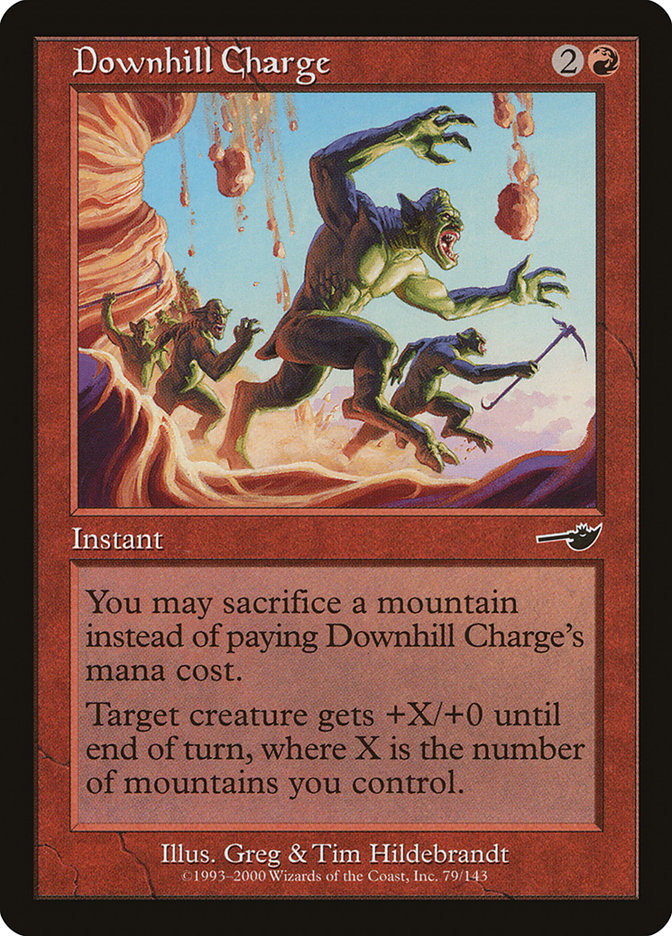 Downhill Charge [Nemesis] | Game Master's Emporium (The New GME)