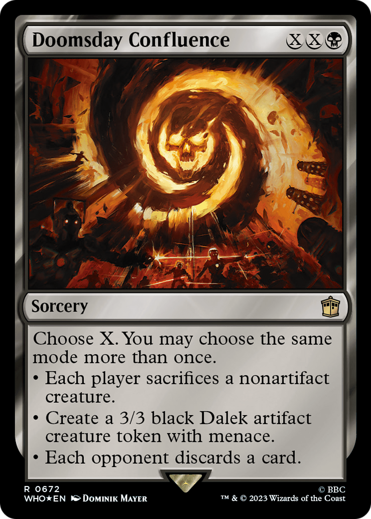 Doomsday Confluence (Surge Foil) [Doctor Who] | Game Master's Emporium (The New GME)