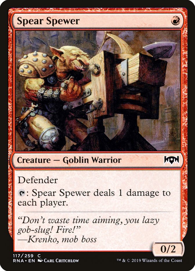 Spear Spewer [Ravnica Allegiance] | Game Master's Emporium (The New GME)