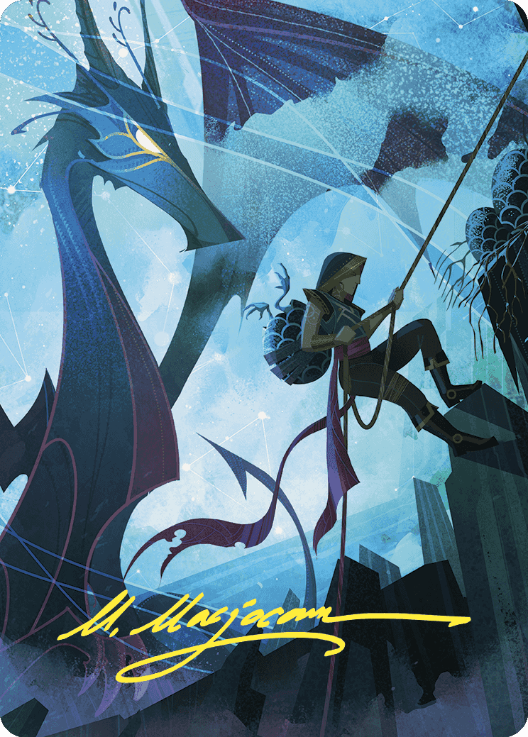 Hatching Plans Art Card (Gold-Stamped Signature) [Wilds of Eldraine Art Series] | Game Master's Emporium (The New GME)