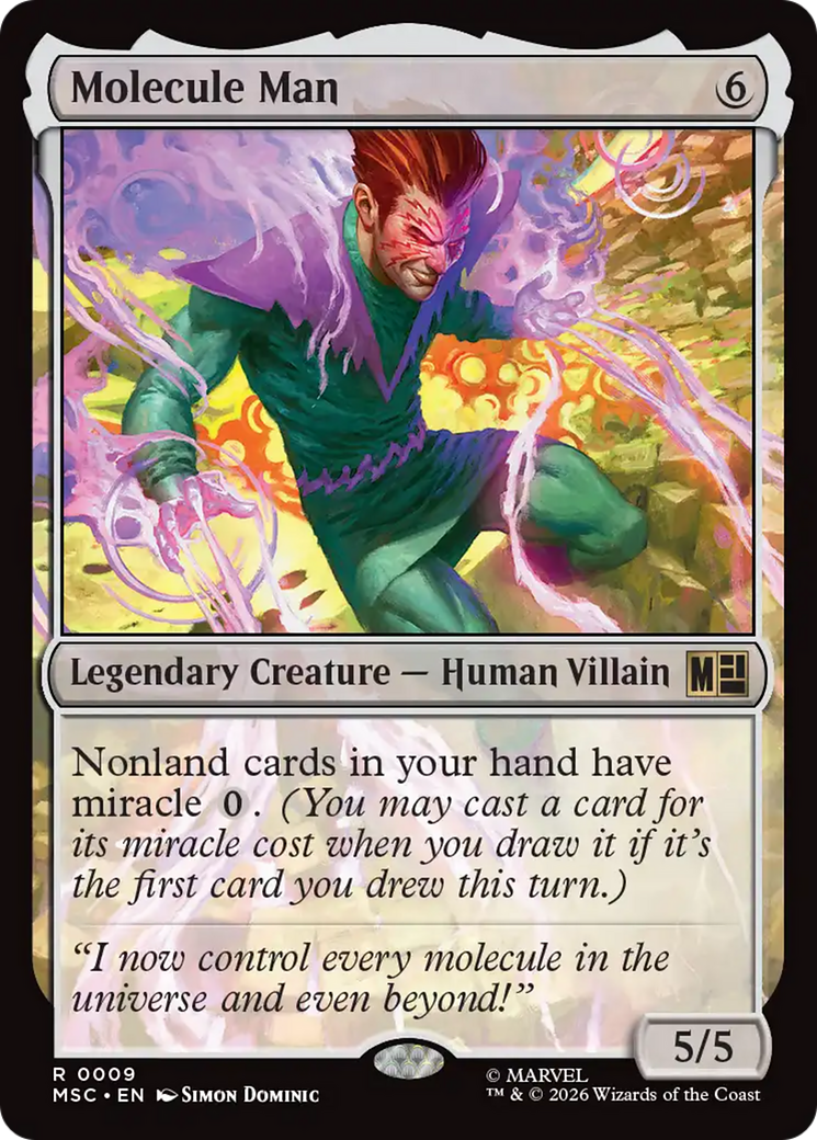 Molecule Man [Marvel Super Heroes Commander] | Game Master's Emporium (The New GME)