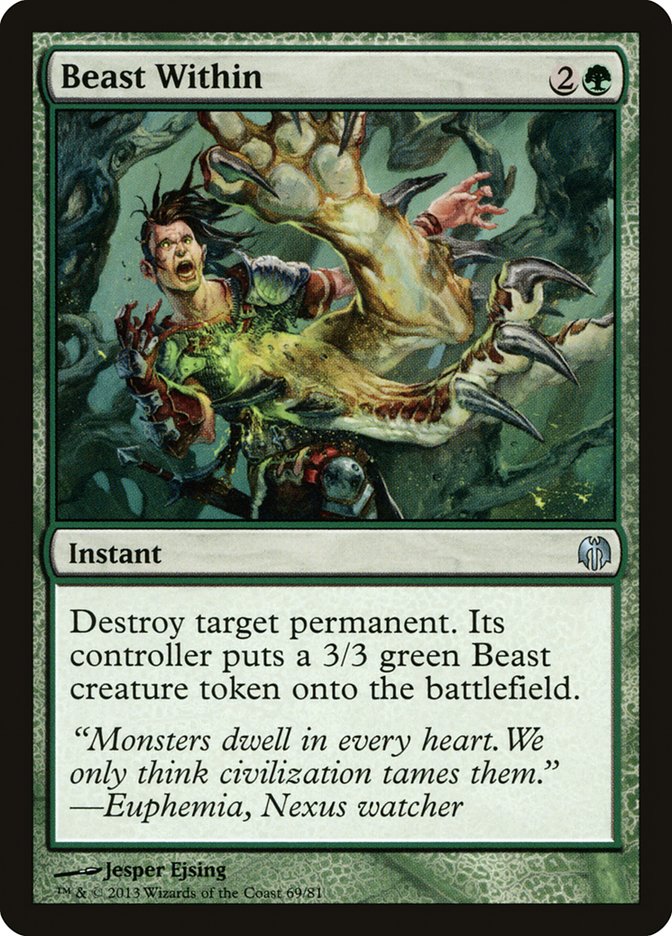 Beast Within [Duel Decks: Heroes vs. Monsters] | Game Master's Emporium (The New GME)