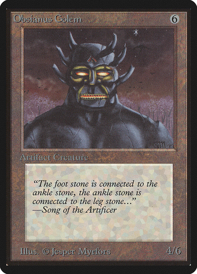 Obsianus Golem [Beta Edition] | Game Master's Emporium (The New GME)