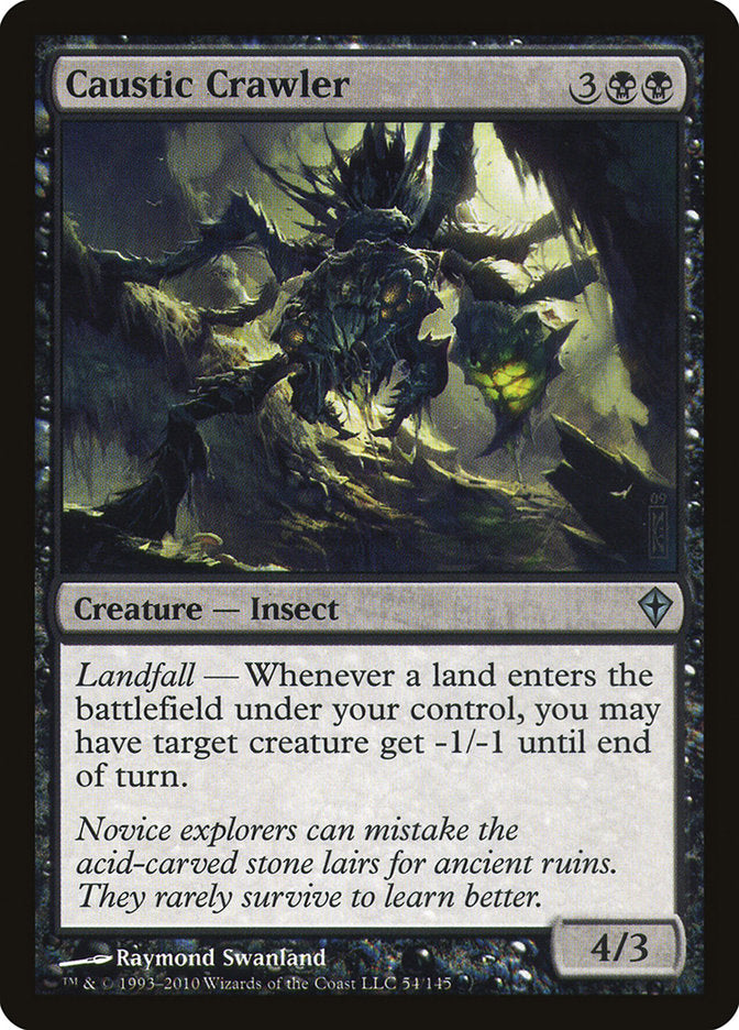 Caustic Crawler [Worldwake] | Game Master's Emporium (The New GME)