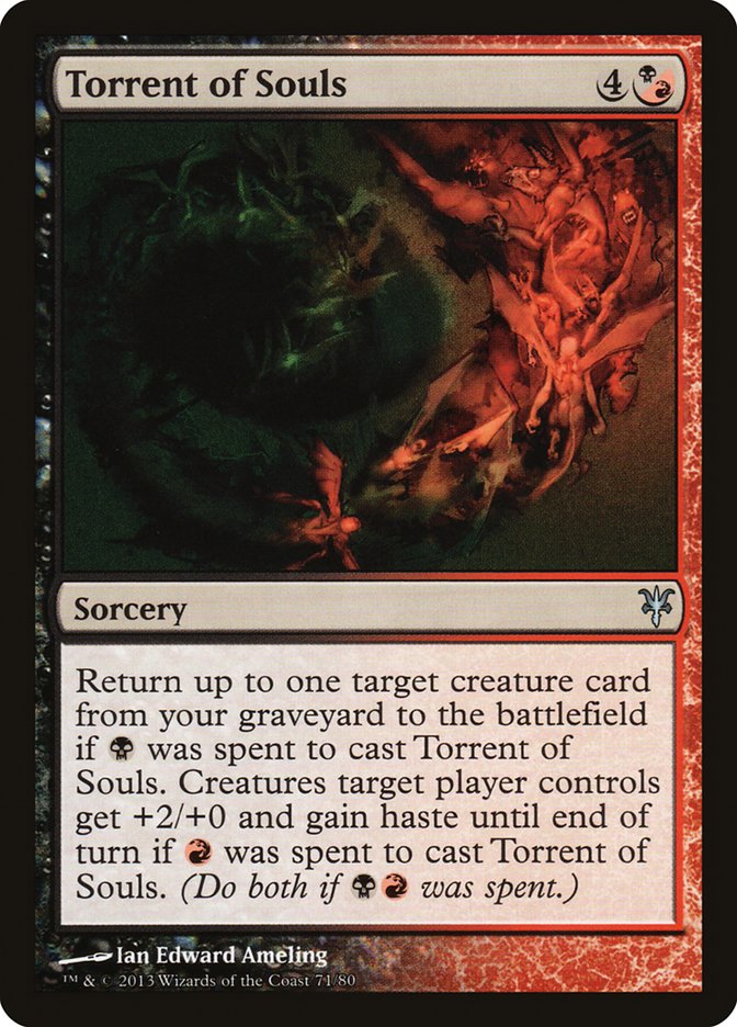 Torrent of Souls [Duel Decks: Sorin vs. Tibalt] | Game Master's Emporium (The New GME)