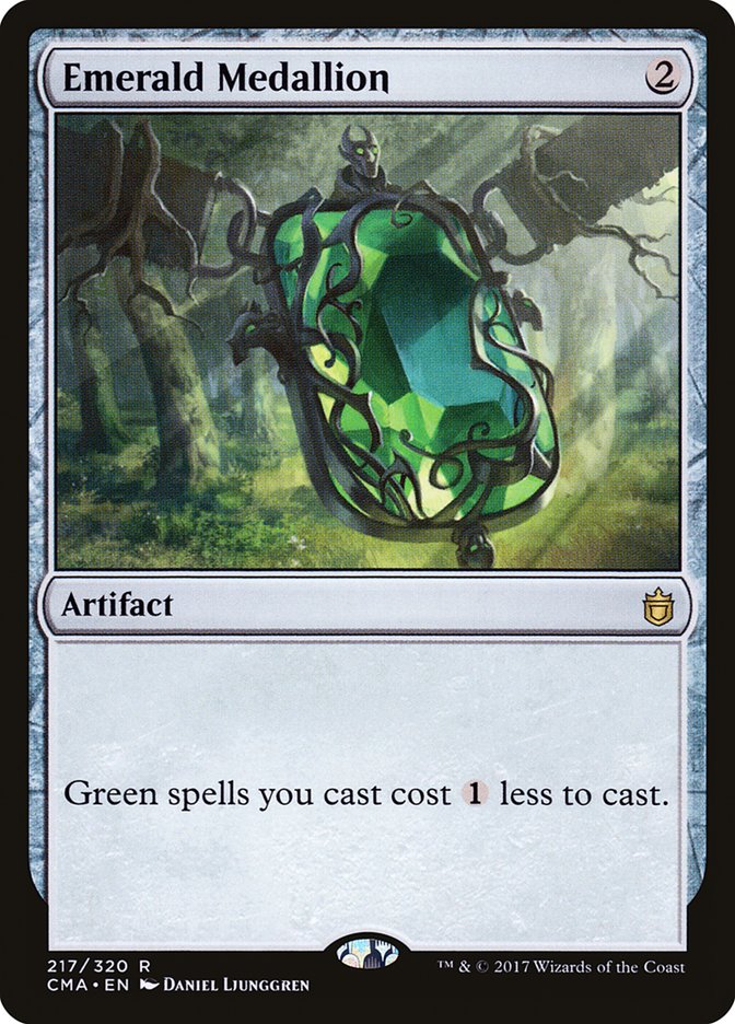 Emerald Medallion [Commander Anthology] | Game Master's Emporium (The New GME)