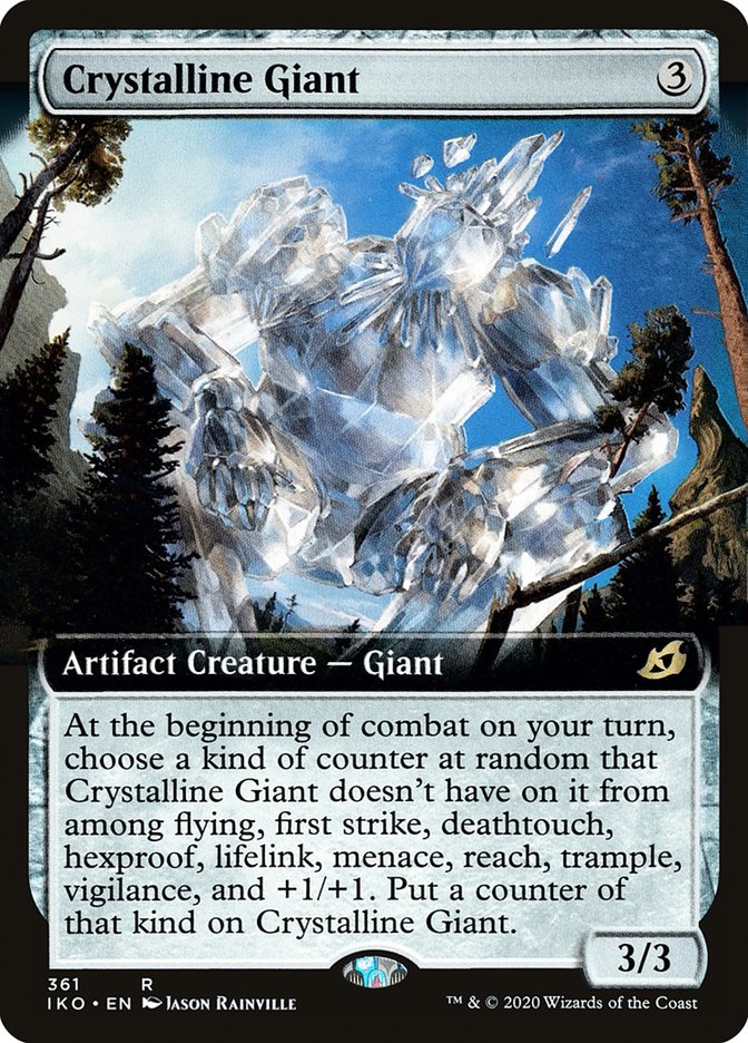 Crystalline Giant (Extended Art) [Ikoria: Lair of Behemoths] | Game Master's Emporium (The New GME)