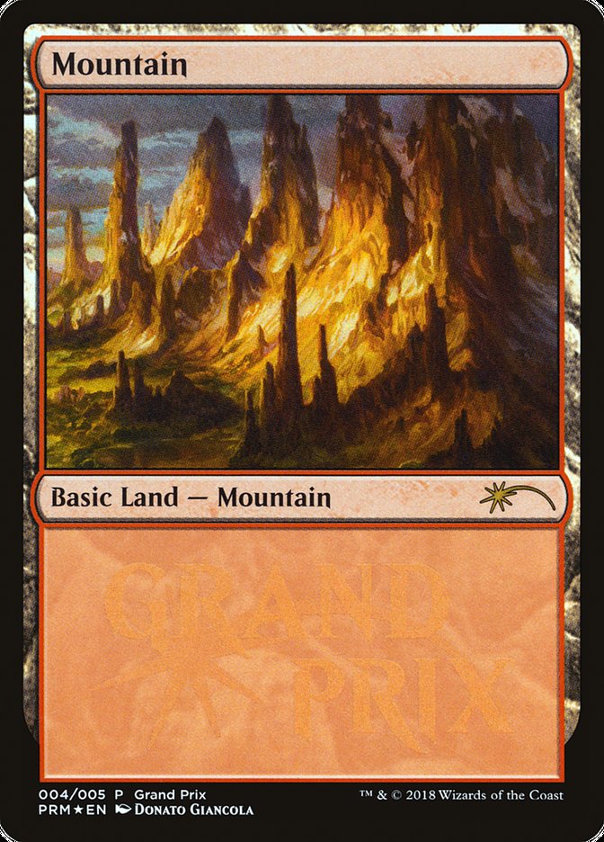 Mountain (2018d) [Grand Prix Promos] | Game Master's Emporium (The New GME)
