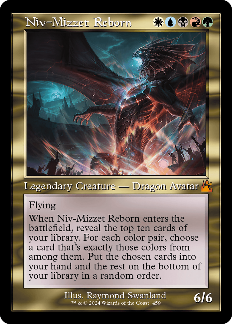 Niv-Mizzet Reborn (Retro Frame) [Ravnica Remastered] | Game Master's Emporium (The New GME)