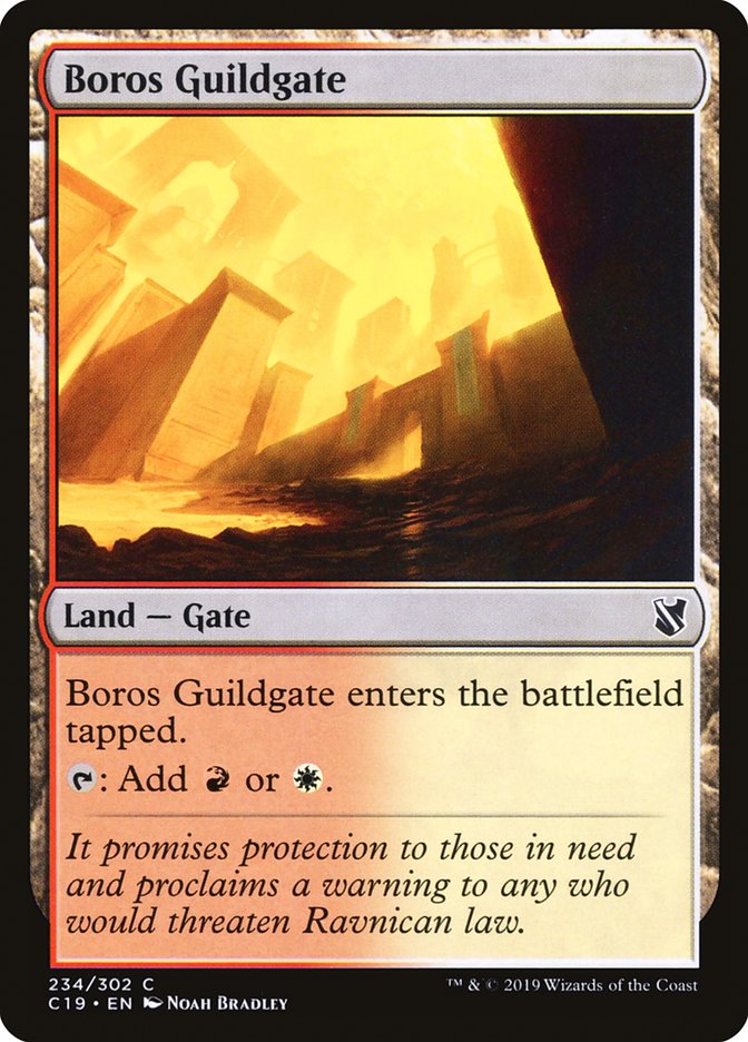 Boros Guildgate [Commander 2019] | Game Master's Emporium (The New GME)