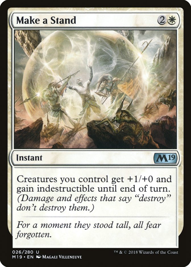 Make a Stand [Core Set 2019] | Game Master's Emporium (The New GME)