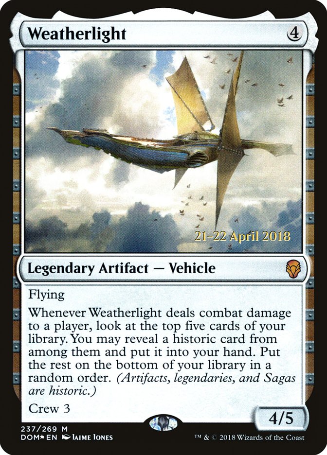 Weatherlight [Dominaria Prerelease Promos] | Game Master's Emporium (The New GME)