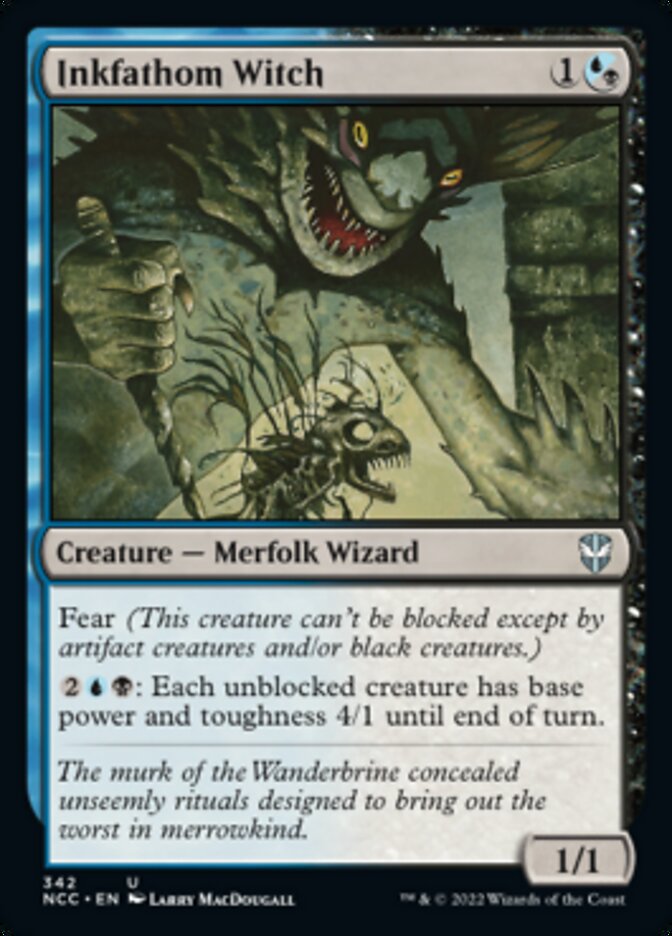 Inkfathom Witch [Streets of New Capenna Commander] | Game Master's Emporium (The New GME)