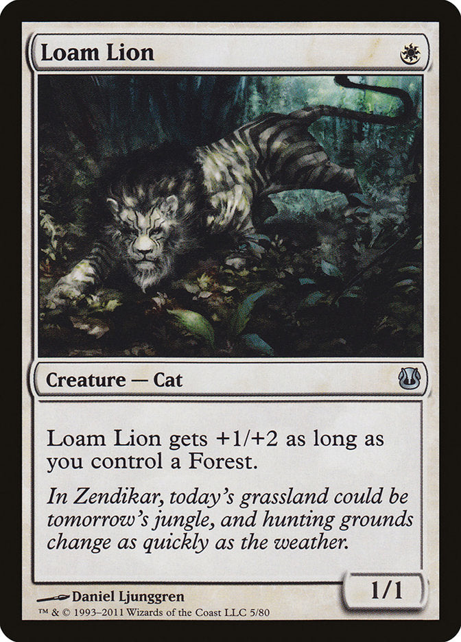 Loam Lion [Duel Decks: Ajani vs. Nicol Bolas] | Game Master's Emporium (The New GME)