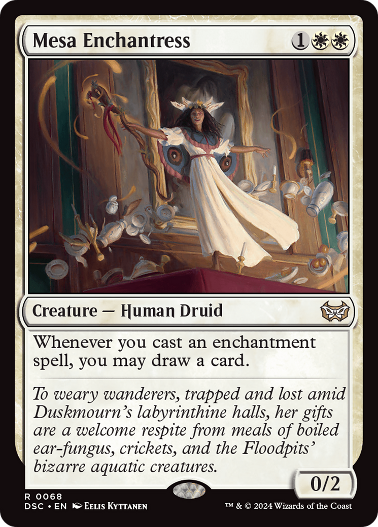 Mesa Enchantress [Duskmourn: House of Horror Commander] | Game Master's Emporium (The New GME)
