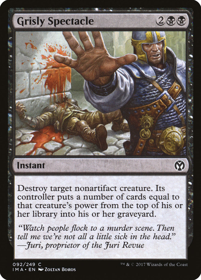 Grisly Spectacle [Iconic Masters] | Game Master's Emporium (The New GME)