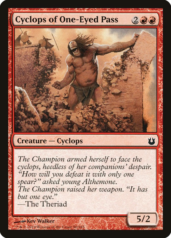 Cyclops of One-Eyed Pass [Born of the Gods] | Game Master's Emporium (The New GME)