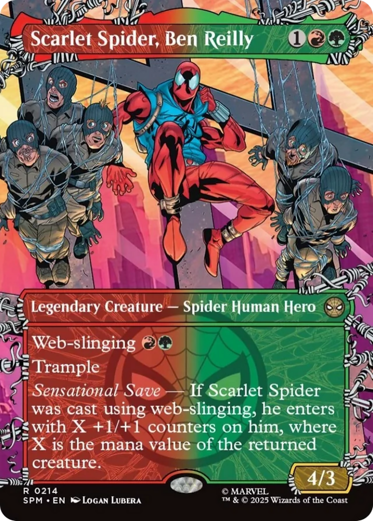 Scarlet Spider, Ben Reilly (Borderless) [Marvel's Spider-Man] | Game Master's Emporium (The New GME)