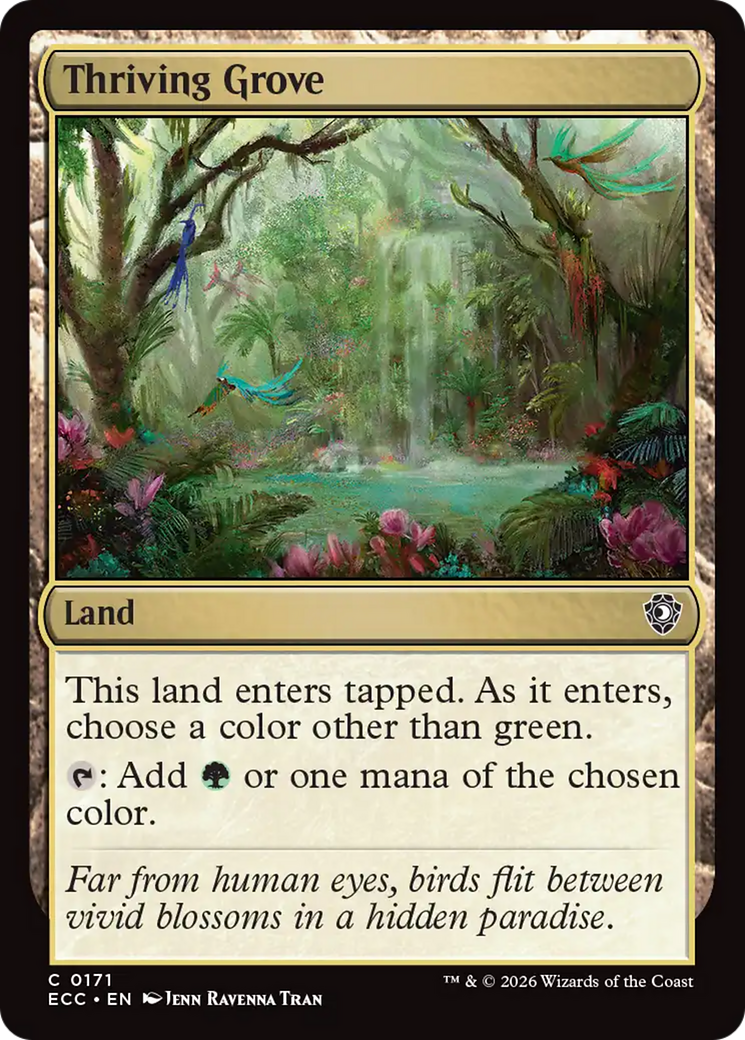 Thriving Grove [Lorwyn Eclipsed Commander] | Game Master's Emporium (The New GME)